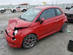 Salvage cars for sale at Cahokia Heights, IL auction: 2013 Fiat 500 Sport