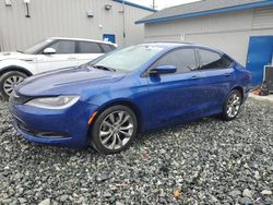 Salvage cars for sale from Copart Mebane, NC: 2015 Chrysler 200 S