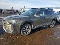 Salvage cars for sale at Woodhaven, MI auction: 2024 Subaru Outback Limited