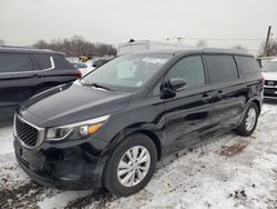 Salvage cars for sale at Hillsborough, NJ auction: 2018 KIA Sedona LX