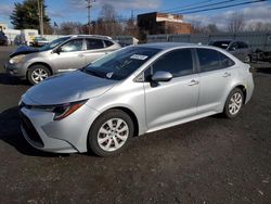 Salvage cars for sale at New Britain, CT auction: 2020 Toyota Corolla LE