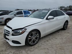 Salvage cars for sale at Houston, TX auction: 2016 Mercedes-Benz C300