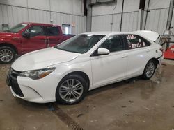 Salvage cars for sale at Franklin, WI auction: 2017 Toyota Camry LE