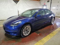 Salvage cars for sale at Marlboro, NY auction: 2022 Tesla Model 3