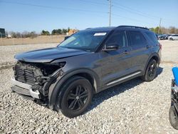 Salvage cars for sale at Tifton, GA auction: 2023 Ford Explorer XLT