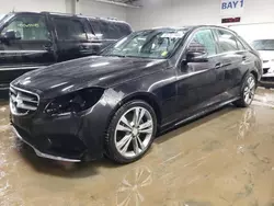 Salvage cars for sale at Elgin, IL auction: 2016 Mercedes-Benz E 350 4matic