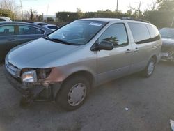 Toyota Sienna le Vehiculos salvage en venta: 2000 Toyota Sienna LE