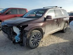 Salvage cars for sale at Haslet, TX auction: 2022 Chevrolet Traverse Premier