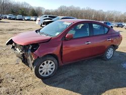 Nissan salvage cars for sale: 2017 Nissan Versa S