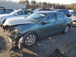 Salvage cars for sale at Exeter, RI auction: 2008 Honda Accord EX