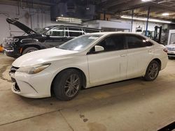 Salvage cars for sale at Wheeling, IL auction: 2016 Toyota Camry LE