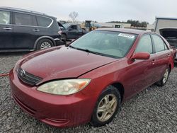 Toyota Camry salvage cars for sale: 2003 Toyota Camry LE