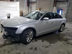 Salvage cars for sale at North Billerica, MA auction: 2013 Audi A4 Premium Plus