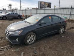 Salvage cars for sale from Copart Chicago Heights, IL: 2019 Hyundai Elantra SEL