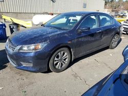 Salvage cars for sale at Exeter, RI auction: 2013 Honda Accord LX