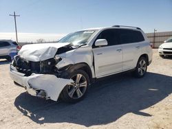 Salvage cars for sale at Andrews, TX auction: 2011 Toyota Highlander Limited