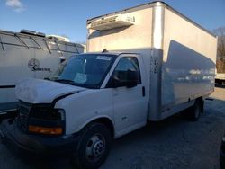 Salvage trucks for sale at Glassboro, NJ auction: 2023 GMC Savana Cutaway G3500