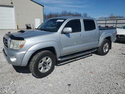 Salvage trucks for sale at Lawrenceburg, KY auction: 2005 Toyota Tacoma Double Cab