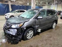 Salvage cars for sale at Woodhaven, MI auction: 2014 Honda CR-V EXL