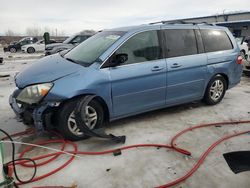 Salvage cars for sale at Wayland, MI auction: 2005 Honda Odyssey EXL