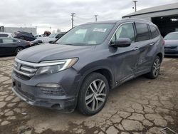 Salvage cars for sale at Chicago Heights, IL auction: 2018 Honda Pilot Touring