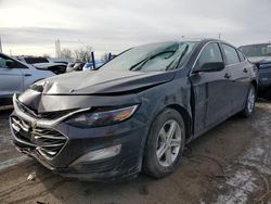 Salvage cars for sale at Woodhaven, MI auction: 2022 Chevrolet Malibu LS