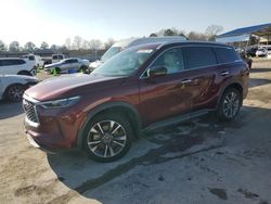 Salvage cars for sale at Florence, MS auction: 2022 Infiniti QX60 Luxe