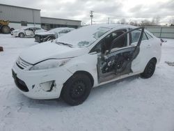 Salvage cars for sale at Leroy, NY auction: 2012 Ford Fiesta S