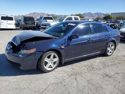 Salvage cars for sale at Las Vegas, NV auction: 2005 Acura TL