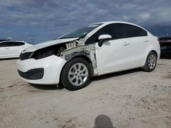 Salvage cars for sale at Houston, TX auction: 2015 KIA Rio LX