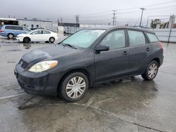 Salvage cars for sale from Copart Sun Valley, CA: 2004 Toyota Corolla Matrix XR