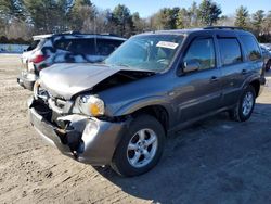 Salvage cars for sale at Mendon, MA auction: 2005 Mazda Tribute S