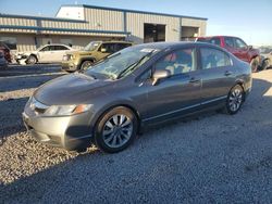 Salvage cars for sale at Earlington, KY auction: 2009 Honda Civic EXL