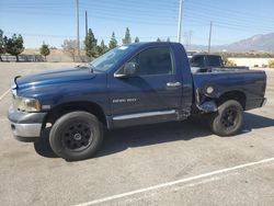 Salvage cars for sale at Rancho Cucamonga, CA auction: 2005 Dodge RAM 1500 ST