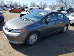 Salvage Cars with No Bids Yet For Sale at auction: 2012 Honda Civic HF