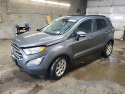 Salvage cars for sale at Angola, NY auction: 2020 Ford Ecosport SE