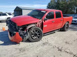 Salvage trucks for sale at Midway, FL auction: 2016 Dodge RAM 1500 ST