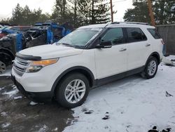 Salvage cars for sale at Denver, CO auction: 2015 Ford Explorer XLT