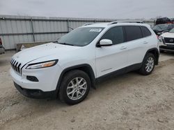 Salvage cars for sale at Kansas City, KS auction: 2014 Jeep Cherokee Latitude