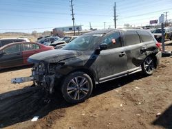 Salvage cars for sale at Colorado Springs, CO auction: 2017 Nissan Pathfinder S