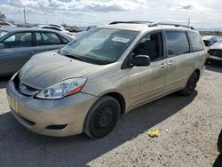 Salvage cars for sale at Tucson, AZ auction: 2007 Toyota Sienna CE