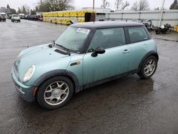 Salvage cars for sale at Woodburn, OR auction: 2002 Mini Cooper