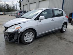 Salvage cars for sale at Savannah, GA auction: 2010 Nissan Versa S