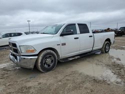 Salvage cars for sale at Temple, TX auction: 2012 Dodge RAM 2500 ST