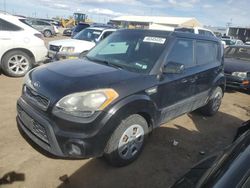 Salvage cars for sale at Brighton, CO auction: 2013 KIA Soul