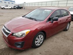 Salvage cars for sale at Albuquerque, NM auction: 2013 Subaru Impreza Base