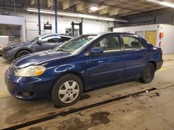 Salvage cars for sale at Wheeling, IL auction: 2005 Toyota Corolla CE