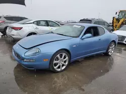 Salvage cars for sale at Sacramento, CA auction: 2003 Maserati Coupe GT