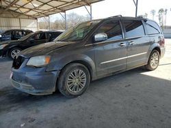 Salvage cars for sale from Copart Cartersville, GA: 2015 Chrysler Town & Country Touring L