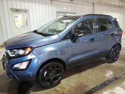 Salvage cars for sale at York Haven, PA auction: 2022 Ford Ecosport SES